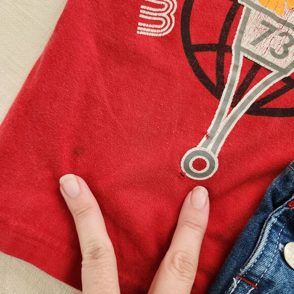 Vintage Sporty + SL Cardinals Shortalls & Shirt Bundle 3t/4t - Picture 3 of 7